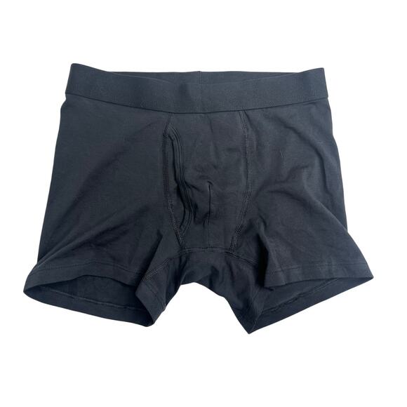 Everlane New! The Supima Cotton Boxer Black Underwear Comfy Breathable XS - Picture 1 of 3